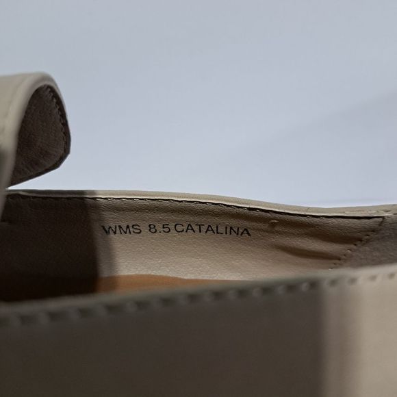 Dolce Vita Catalina Slip On Flats Penny Loafer Platform Size 8.5 Light Tan - Picture 12 of 12